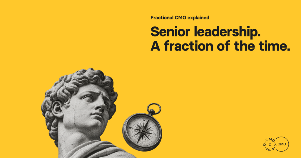 What Is a Fractional CMO? Deep Dive Into the Role, Responsibilities, and Price Tag editorial collage