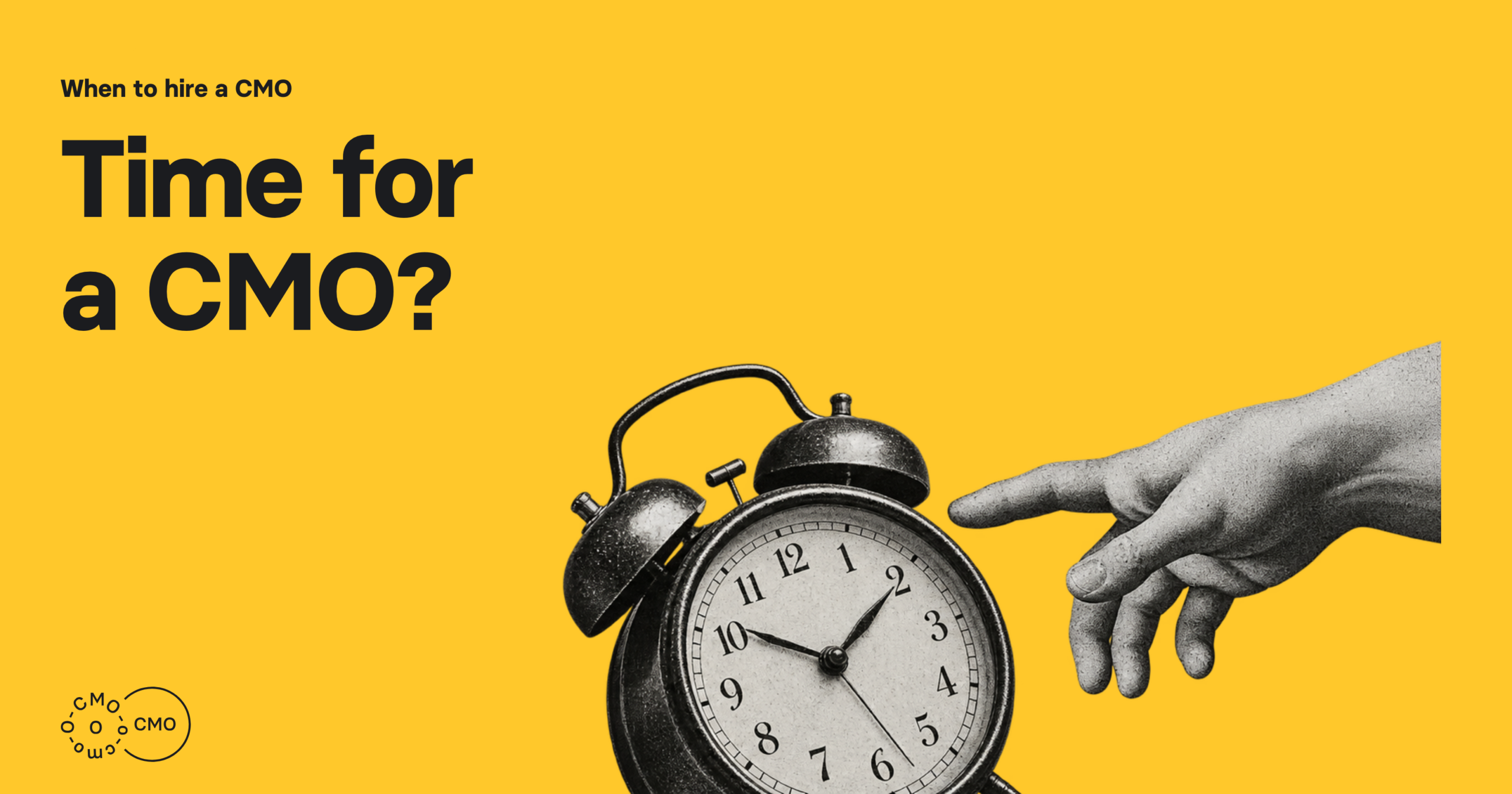 Should I Hire a Fractional CMO? 7 Telltale Signs You Need Fractional Leadership editorial collage